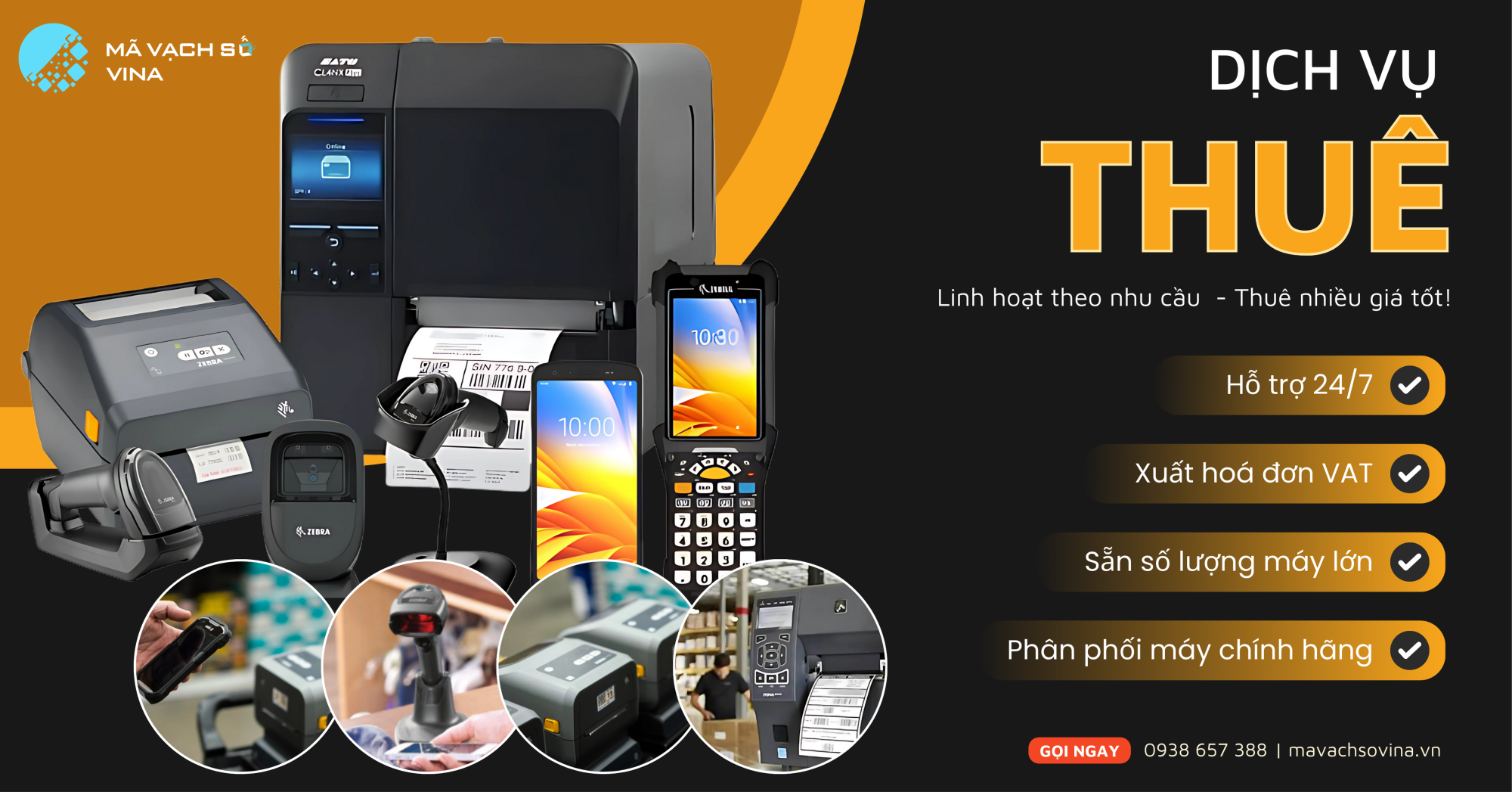 thuê máy in tem nhãn mã vạch