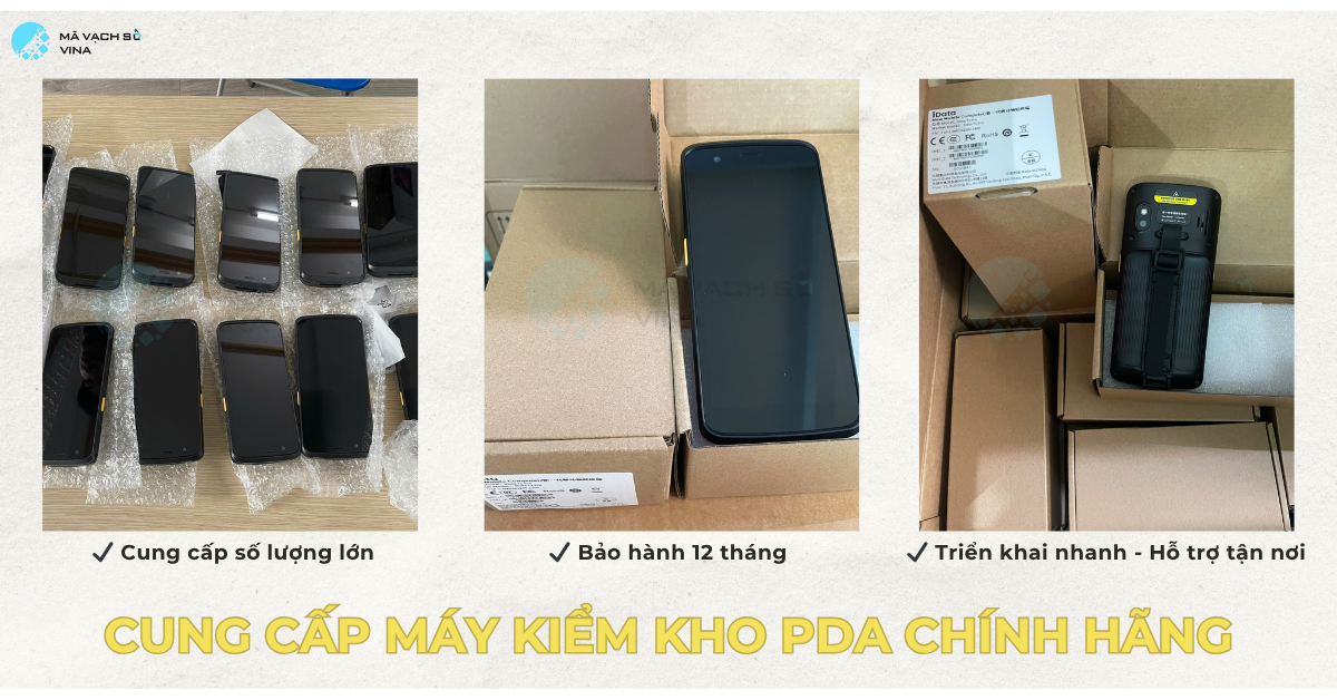 Máy kiểm kê kho PDA iData