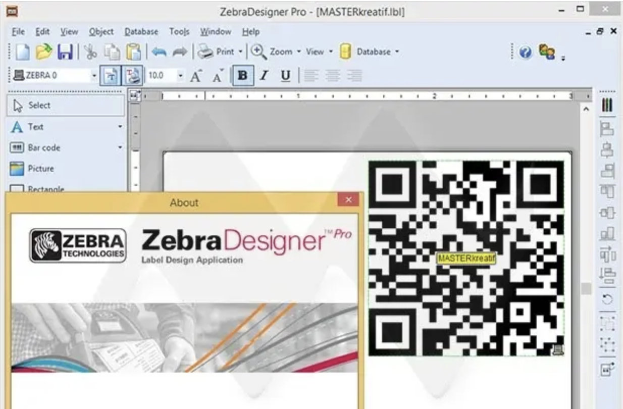 PHẦN MỀM THIẾT KẾ ZEBRADESIGNER