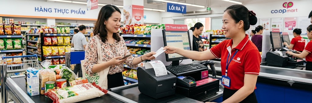 máy in hoá đơn thanh toán