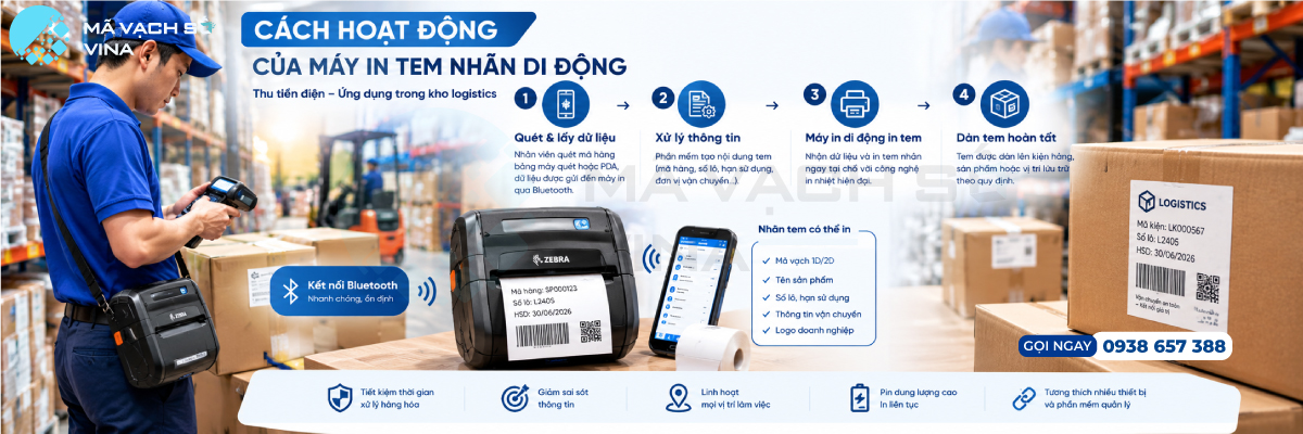 máy in di động