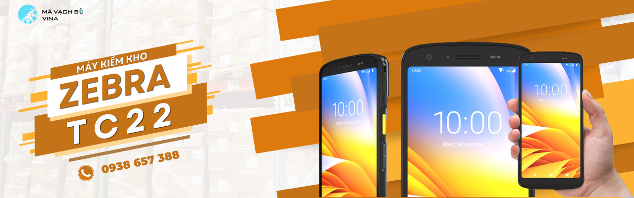 MÁY KIỂM KHO ZEBRA TC22 WI-FI 6E “CHUẨN DOANH NGHIỆP” CHO KHO HÀNG, BÁN LẺ VÀ LOGISTICS