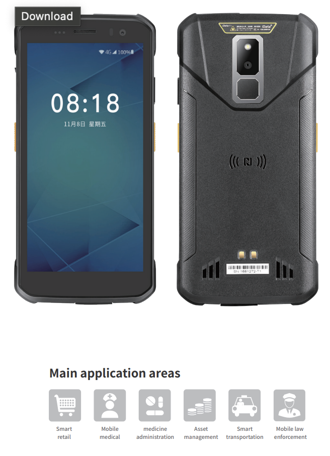 MÁY KIỂM KHO IDATA T1 PRO - ANDROID 14