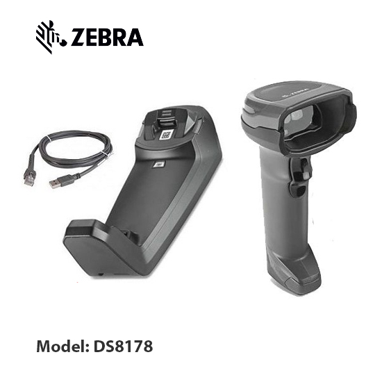 MÁY QUÉT MÃ VẠCH QRCODE KHÔNG DÂY ZEBRA DS8178