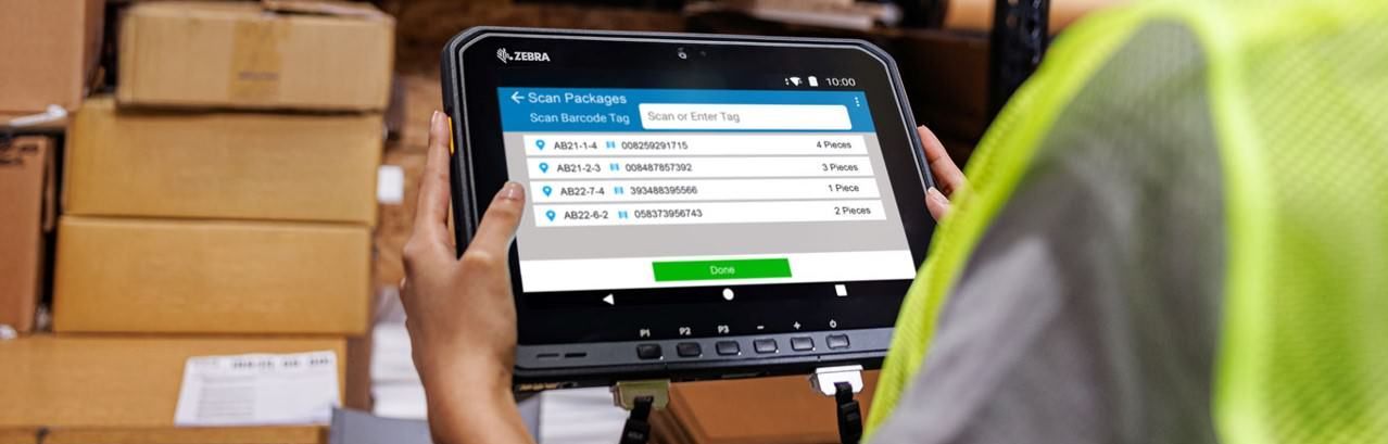 tablet công nghiệp zebra
