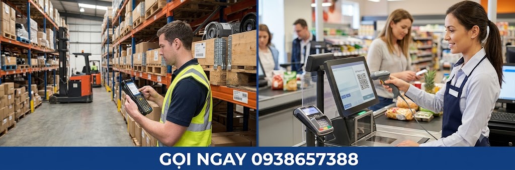 máy kiểm kho MÁY QUÉT MÃ VẠCH