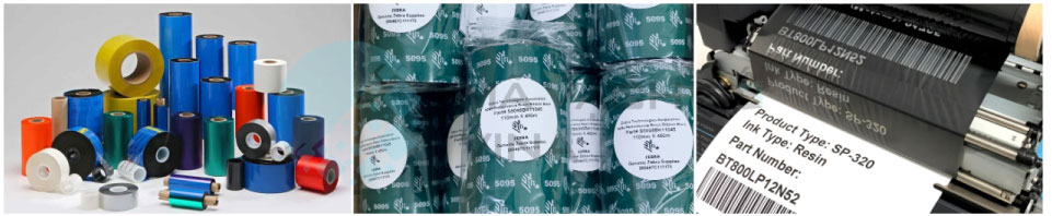 Ribbon mực in tem nhãn mã vạch