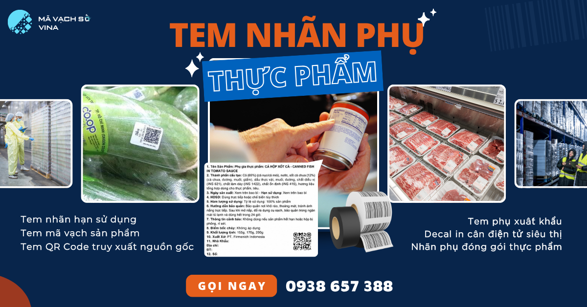 tem nhãn mã vạch thực phẩm