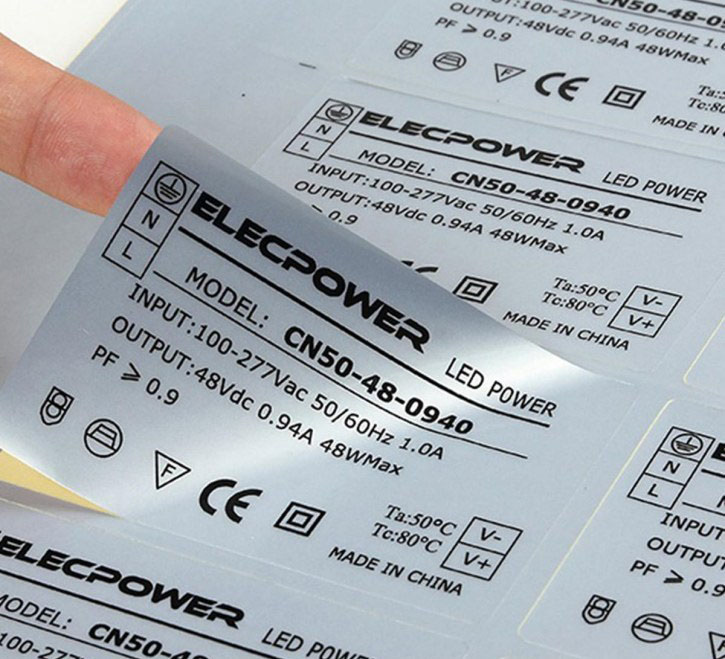 DECAL XI BẠC FASSON BẾ CUỘN - IN TEM NHÃN MÃ VẠCH