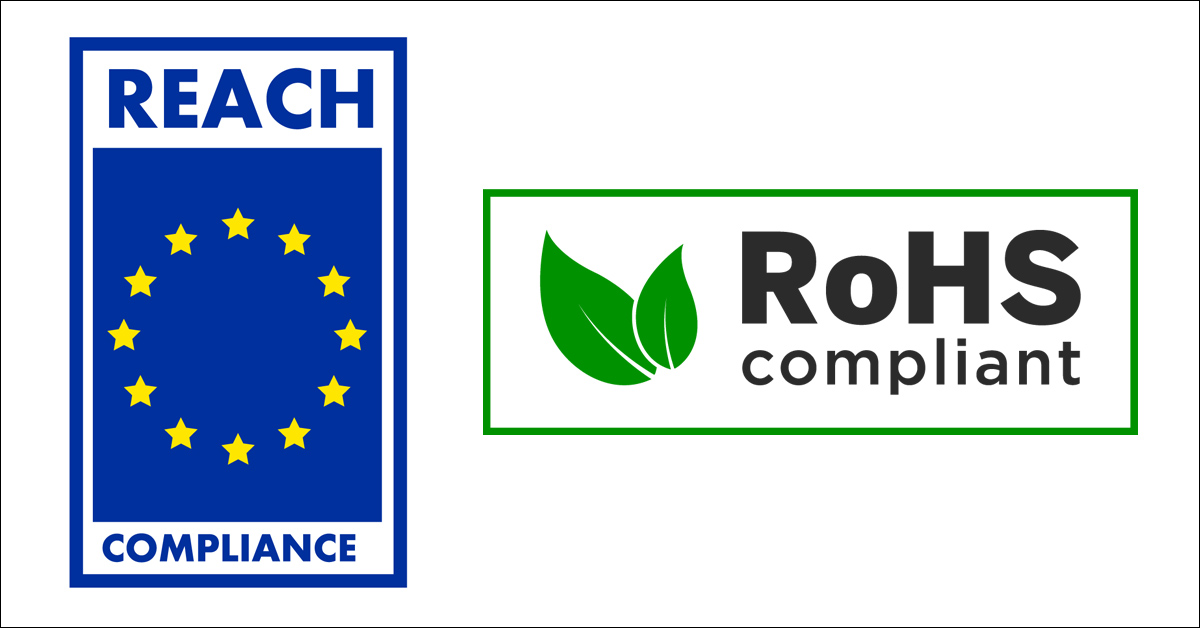 tiêu chuẩn quốc tế như REACH, RoHS