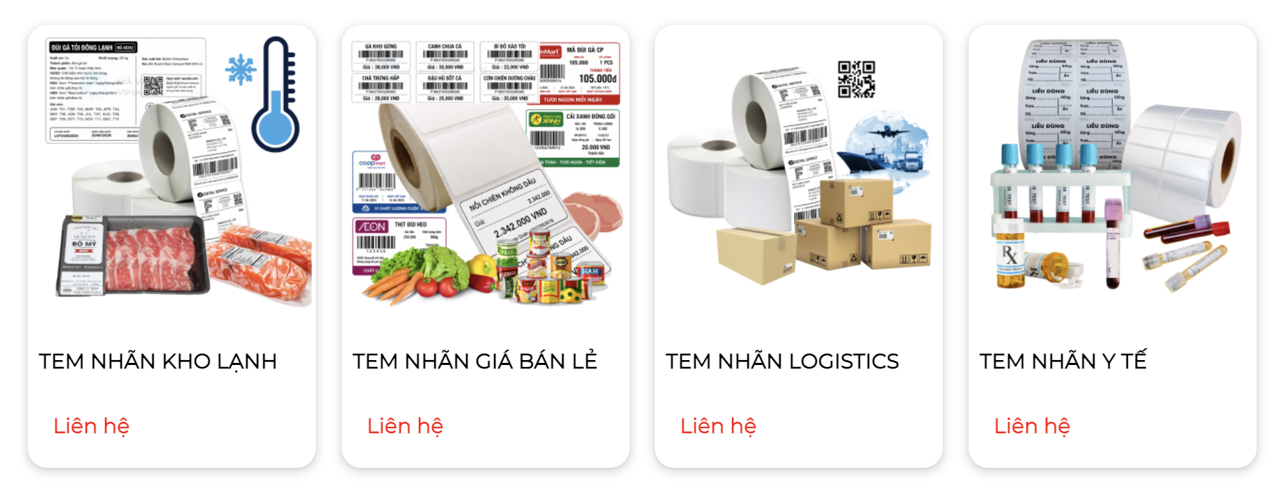 cung cấp tem nhãn mã vạch
