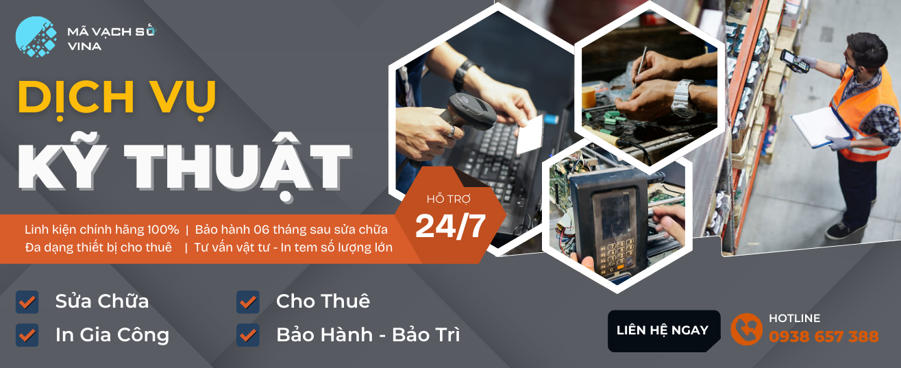 Cung cấp dịch vụ thuê máy quét mã vạch