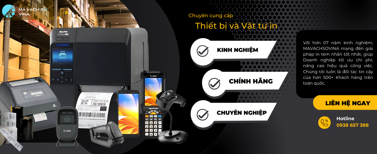 CUNG CẤP THIẾT BỊ MÃ VẠCH UY TÍN