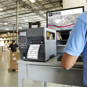 MÁY IN MÃ VẠCH CÔNG NGHIỆP ZEBRA ZT411