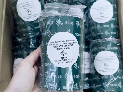 CUNG CẤP MỰC IN MÃ VẠCH ZEBRA RESIN CHO TEM LINH KIỆN TẠI VSIP 1 XUẤT KHẨU CHÂU ÂU